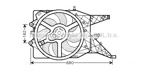 Ventilator radiator