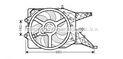 Ventilator radiator