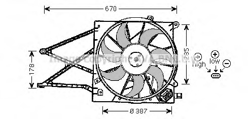 Ventilator radiator