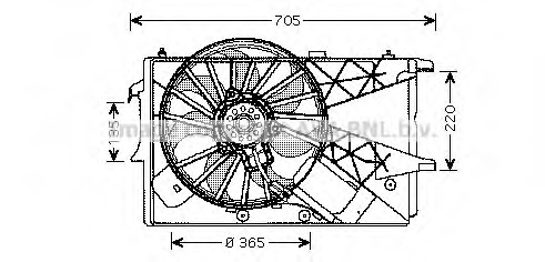 Ventilator radiator