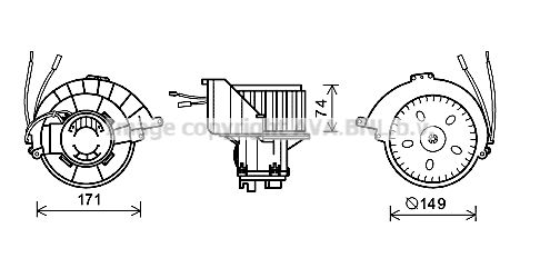 Ventilator habitaclu