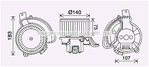 Ventilator habitaclu