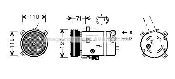 Compresor aer conditionat