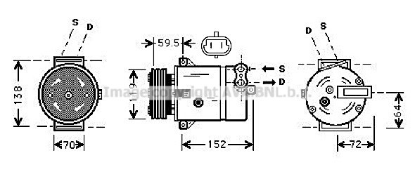 Compresor aer conditionat