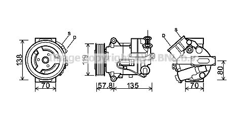 Compresor aer conditionat