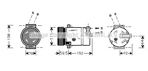 Compresor aer conditionat