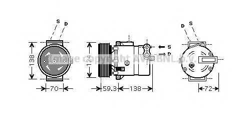 Compresor aer conditionat