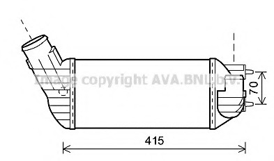 Intercooler compresor