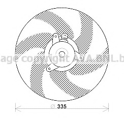 Ventilator radiator