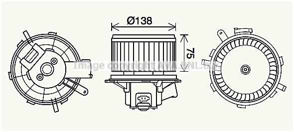 Ventilator habitaclu