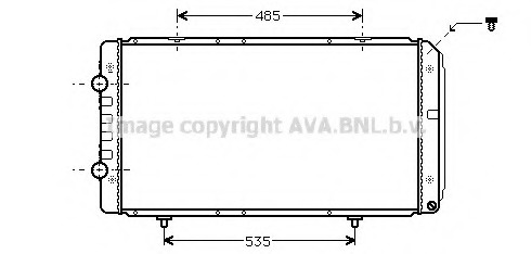 Radiator racire motor