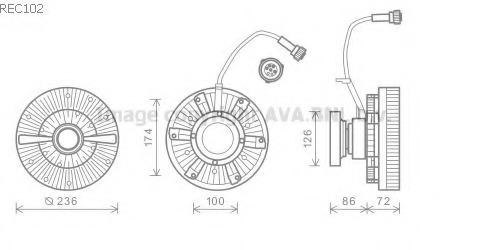 Ventilator radiator