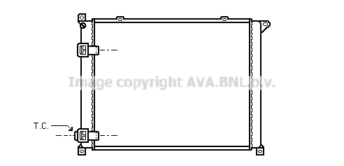 Radiator racire motor