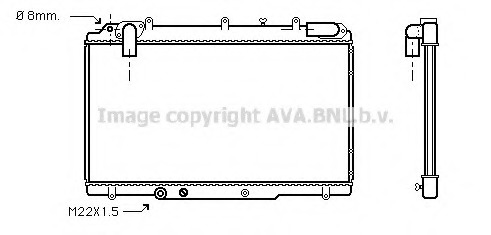 Radiator racire motor