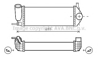 Intercooler compresor