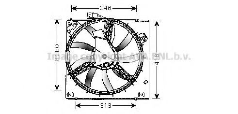 Ventilator radiator