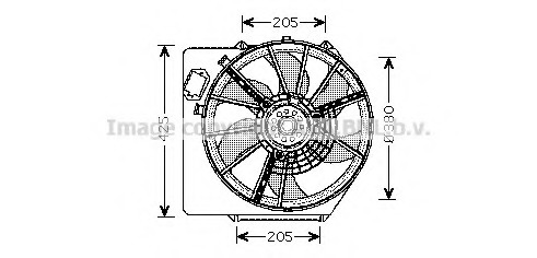 Ventilator radiator