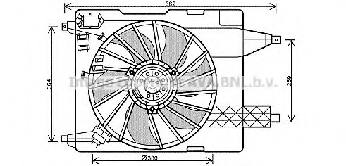 Ventilator radiator