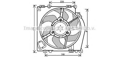 Ventilator radiator