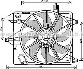 Ventilator radiator