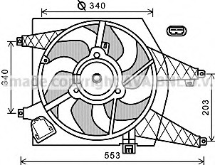 Ventilator radiator