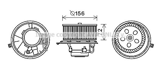 Ventilator habitaclu