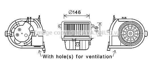 Ventilator habitaclu