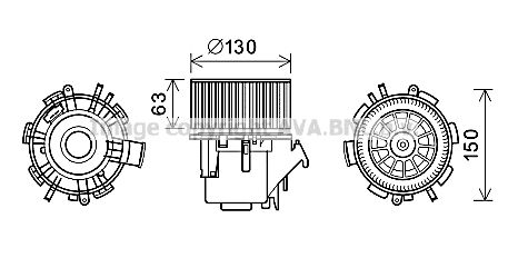 Ventilator habitaclu