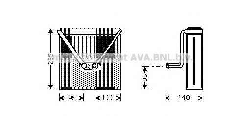 Evaporator aer conditionat