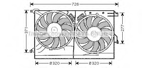 Ventilator radiator