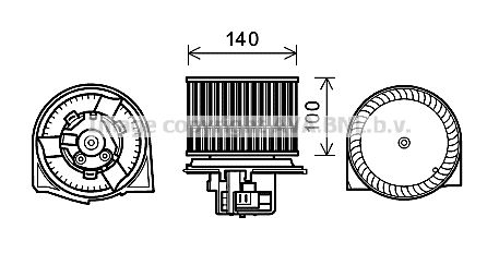 Ventilator habitaclu