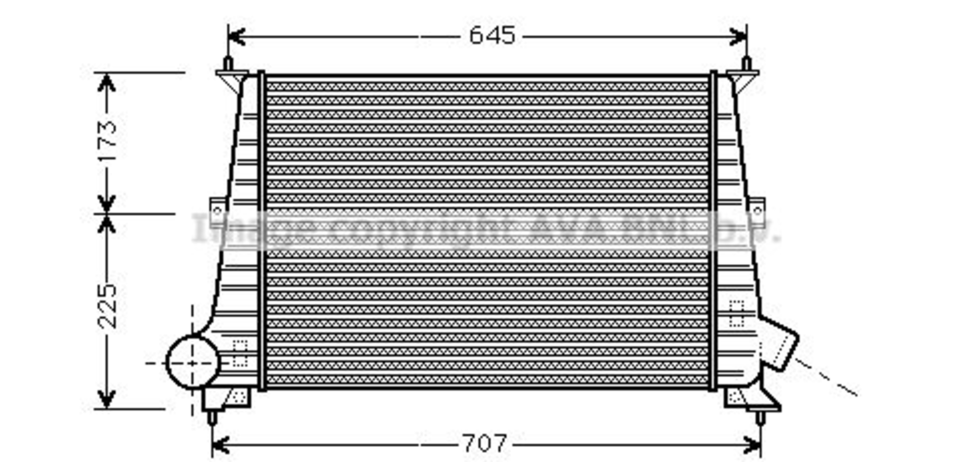 Intercooler compresor