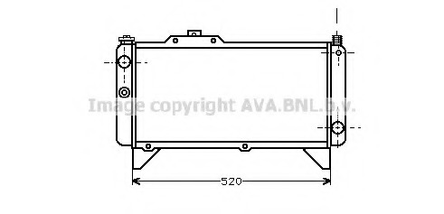 Radiator racire motor