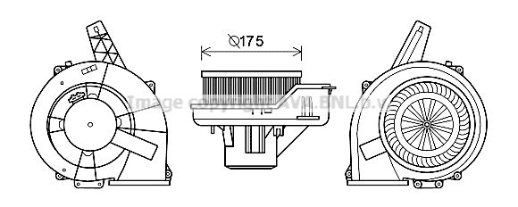 Ventilator habitaclu