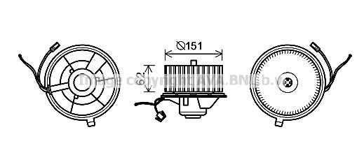 Ventilator habitaclu