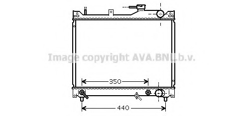 Radiator racire motor