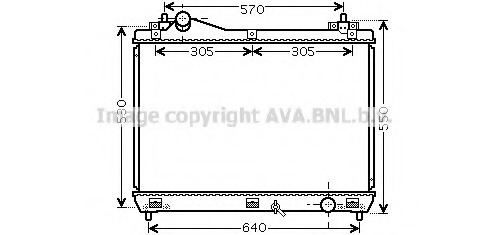 Radiator racire motor