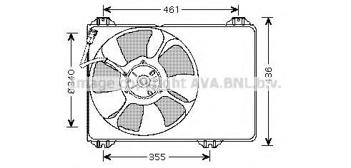 Ventilator radiator