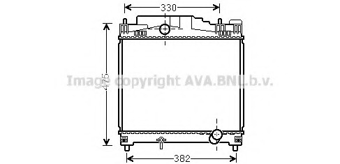 Radiator racire motor