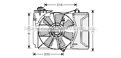 Ventilator radiator