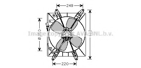 Ventilator radiator