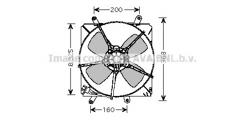 Ventilator radiator