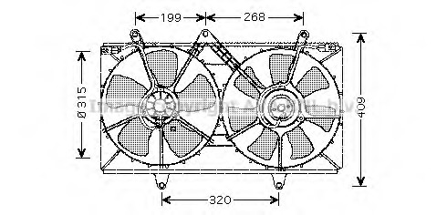 Ventilator radiator