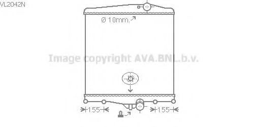 Radiator racire motor