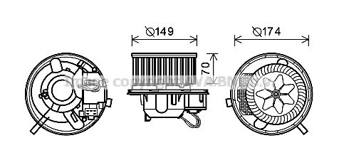 Ventilator habitaclu