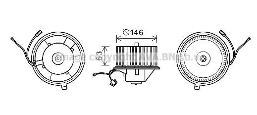 Ventilator habitaclu