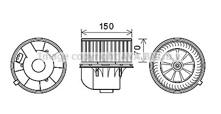 Ventilator habitaclu