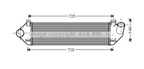 Intercooler compresor