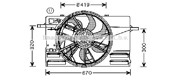 Ventilator radiator