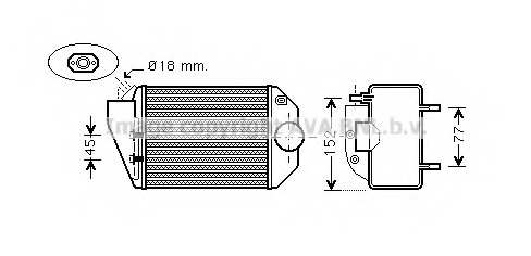 Intercooler compresor